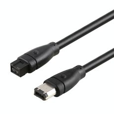 Cavo FireWire 1394 da 1,8 m da 9 pin a 6 pin (nero)