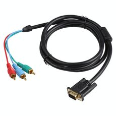 Cavo da 1,5 m VGA a RGB (nero)