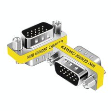 Adattatore da VGA 15 pin maschio a VGA 15 pin maschio