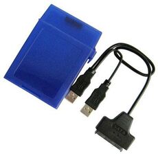 USB 2.0 a Serial ATA HDD Converter e serbatoio del negozio HDD da 2,5 pollici