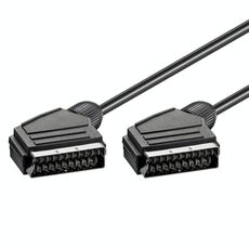Cavo da SCART a SCART a 20 pin per DVD / HDTV / AV / TV, lunghezza cavo: 1,5 m