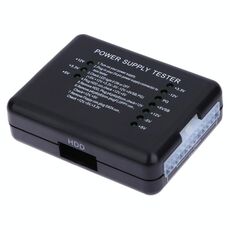 Tester per alimentatore PC 20/24 pin PSU ATX SATA HD