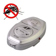 Repellente per zanzare ad ultrasuoni tipo orologio (bianco)