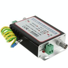 FSPD-02 Scaricatore di sovratensioni per monitor video CCTV 2 in 1 (nero)