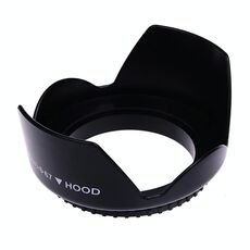 Paraluce per fotocamere da 67 mm (montaggio a vite) (nero)