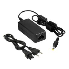 Adattatore CA con spina europea 19V 4.22A 80W per laptop FUJITSU, punte di uscita: 5,5 x 2,5 mm (nero)