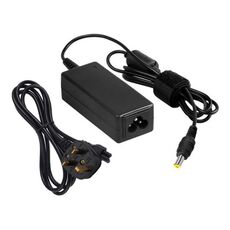 Adattatore CA con spina UK 19V 4.22A 80W per laptop FUJITSU, punte di uscita: 5,5 x 2,5 mm (nero)