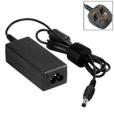 Adattatore CA con spina UK 19V 3.42A 65W per notebook Acer, punte di uscita: 5,5x1,7 mm (nero)