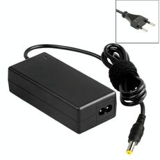 Adattatore CA con spina UE 19V 3.42A 65W per laptop Toshiba, punte di uscita: 5,5x2,5 mm