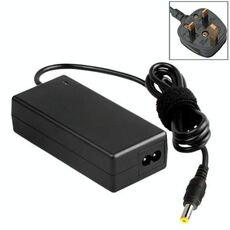 Adattatore CA con spina per il Regno Unito 19 V 3,42 A 65 W per laptop Toshiba, punte di uscita: 5,5x2,5 mm