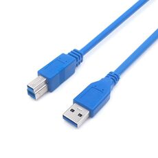 Cavo USB 3.0 A maschio a B maschio prolunga / trasferimento dati / stampante, lunghezza: 1,5 m