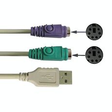 Cavo adattatore da USB a PS / 2 per tastiera e mouse, di buona qualità