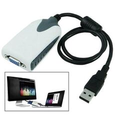 Adattatore multi-monitor / multi-display da USB a VGA, risoluzione: 1680 x1050