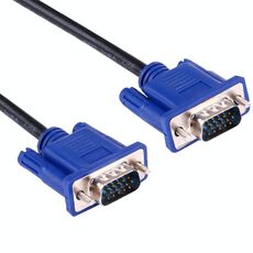 Cavo da 1,8 m di alta qualità da VGA 15 pin maschio a VGA 15 pin maschio per monitor / proiettore LCD