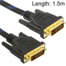 Cavo video DVI-I Dual Link 24 + 5 pin maschio a maschio M / M, lunghezza: 1,5 m