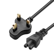 Cavo di alimentazione per notebook piccolo UK da 1,5 m a 3 poli