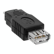 Adattatore OTG maschio da USB A femmina a micro USB a 5 pin