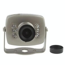 Mini telecamera 1/4 CMOS 6 LED a colori 380TVL