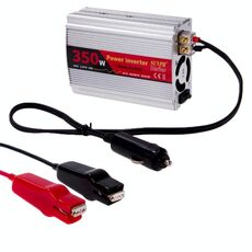 SUVPR DY-8105 350W DC 12V a AC 220V Inverter di alimentazione per auto con porta USB 500mA e presa di alimentazione universale