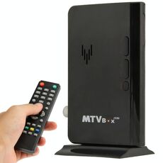 Global Mini LCD TV Ricevitore Box Computer digitale VGA Programmi TV Sintonizzatore Ricevitore Dongle Monitor, modello: 775