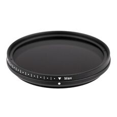 Fader ND da 52 mm Filtro variabile regolabile a densità neutra Filtro da ND 2 a ND 400 (nero)
