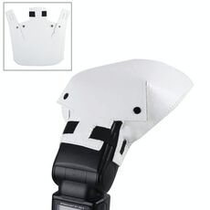 Diffusore riflettore rimbalzo Speedlite universale Flash Light (bianco)