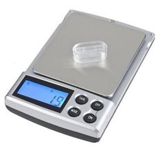 Bilancia tascabile digitale (1000 g / 0,1 g) (nera)