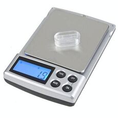 Bilancia tascabile digitale (500 g / 0,1 g) (nera)