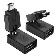 Adattatore mini USB da USB 2.0 AF a OTG di alta qualità, supporta la rotazione a 360 gradi