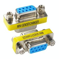 Convertitore adattatore seriale RS232 DB9 9 pin femmina a femmina