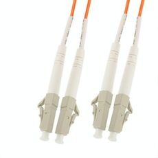 Ponticello in fibra ottica multimodale LC-LC dual-core