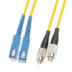 Jumper in fibra ottica monomodale dual-core SC-FC, lunghezza: 3 m