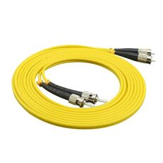 Jumper in fibra ottica monomodale dual-core FC-ST, lunghezza: 3 m