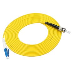Ponticello in fibra ottica monomodale unipolare LC-ST, lunghezza: 3 m