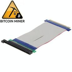 Adattatore a nastro per prolunga flessibile PCI Express 16X Riser Card Extender, lunghezza cavo: 15 cm