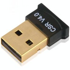 Adattatore USB micro Bluetooth 4.0 + EDR (V4.0), distanza di trasmissione: 30 m (nero)