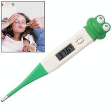 Termometro clinico elettronico con display LCD con sonda flessibile impermeabile digitale per bambino