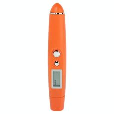 Termometro a infrarossi portatile senza contatto LCD (arancione)