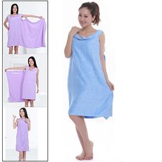 Asciugamano magico Asciugamano da bagno Vestiti Asciugamano da spiaggia Vestito per adulti, Dimensioni: 150 x 80 cm (Blu)