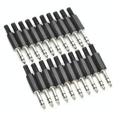 Connettore dell'adattatore della presa Audio 6.5mm (20 pezzi in un unico pacchetto, il prezzo è per 20 pezzi)