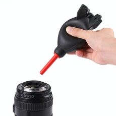 Sfera di pulizia per soffiatore di polvere in gomma a razzo per fotocamera con filtro per obiettivo, CD, computer, apparecchiature audiovisive, PDA, occhiali e LCD