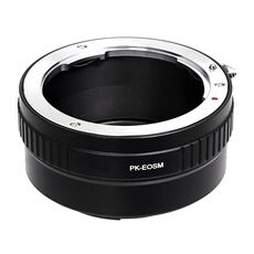 PK-EOS M Anello per montaggio obiettivo (nero)