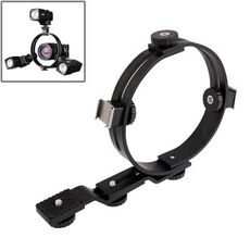 Staffa a forma di O per luce video videocamera