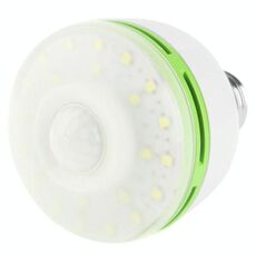 Lampada con sensore umano da 6 W., Luce bianca, 48 LED, tipo di base: E27