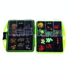 Accessori in scatola per pesca su roccia Ami da pesca Fagioli spaziali Perline di contenimento Set di strumenti per la pesca con esche da pesca