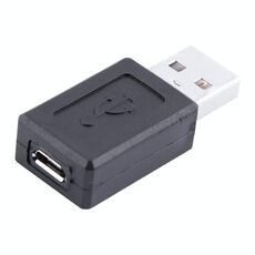 Adattatore USB 2.0 AM a Micro USB femmina (nero)