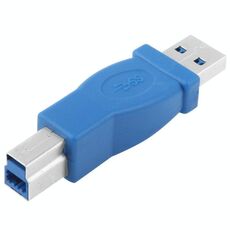 Adattatore Super Speed ​​USB 3.0 AM a BM (blu)