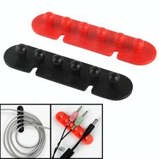 CC-595 Supporto per connettore adesivo per cavo in plastica (coppia), consegna a colori casuali
