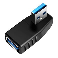Adattatore cavo USB 3.0 AM a USB 3.0 AF (nero)