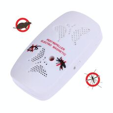 Insetticida per elettronica ad ultrasuoni con due fasi di regolazione, bianco (spina americana) (bianco)